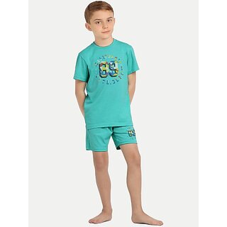                       Radprix Boys Casual Pyjama Pyjama (Blue)                                              