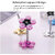 TP TROOPS360Rotatable Multi-Purpose Magic Sucker Phone Holder, Double-Sided Suction Cup Mobile Phone Holder, Long Arm