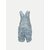 Radprix Dungaree For Girls Tie And Dye Denim (Light Blue, Pack Of 1)