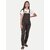 Radprix Dungaree For Girls Solid Denim Blend (Black, Pack Of 1)