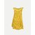 Radprix Girls Midi/Knee Length Casual Dress (Yellow, Sleeveless)