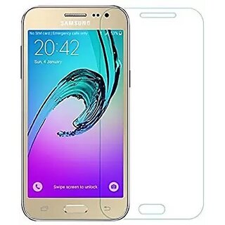                       TP TROOPS Tempered Glass Screen Protector Guard for Samsung Galaxy J2(Pack of 1)                                              
