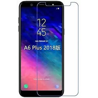                      TP TROOPS Tempered Glass Screen Protector Guard for Samsung J8/A6+(Pack of 1) TP-5215                                              