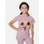Radprix Girls Casual Pyjama T-Shirt (Purple)