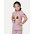 Radprix Girls Casual Pyjama T-Shirt (Purple)