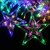 12 Stars 138 LED Window Curtain String Lights with 8 Flashing Modes - Decoration for Christmas, Wedding, Party, Home, Patio Lawn (Multicolor, Pack of 1)