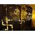 Warm White Swastik Curtain Light, String Lights with Pack of 12 Hanging Swastik and Om 8 Flashing Modes for Diwali Decoration