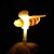 14 Led Honey Bee String Light, Plug-in Mode Garden Hanging Lamp Decorative for Party Wedding Christmas Decor Holiday Lighting (14 Led Warm White)