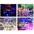 Table Stand Disco Light Brighter Version 360 Degree Rotating Disco Lamp for Home Bedroom Hall Room Dancing Stage Birthday Party Disco Light (Multicolor, Pack of 1)