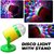 Table Stand Disco Light Brighter Version 360 Degree Rotating Disco Lamp for Home Bedroom Hall Room Dancing Stage Birthday Party Disco Light (Multicolor, Pack of 1)