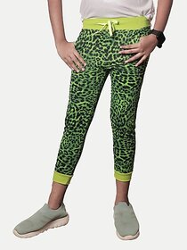 Radprix Legging For Girls (Green Pack Of 1)