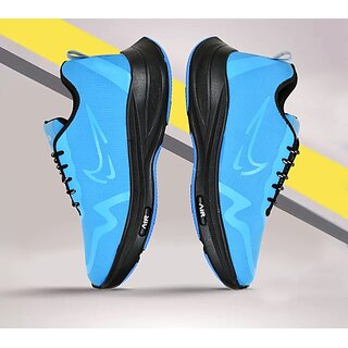                       Running, Walking, Gym, Football, Hikking, Trekking, Runnning Comfortable Sports Running Shoes For Men (Blue)                                              