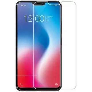                       TP TROOPS Tempered Glass Screen Protector Guard for Vivo V9(Pack of 1)  TP-5229                                              