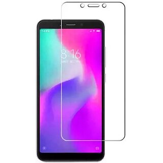                       TP TROOPS Tempered Glass Screen Protector Guard for Redmi 6A(Pack of 1)  TP-5258                                              