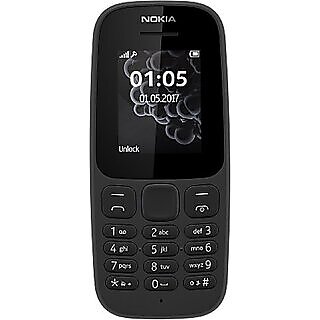                       (Refurbished) Nokia 105 DS (Dual Sim, 1.7 inches Display, Black) - Superb Condition, Like New                                              