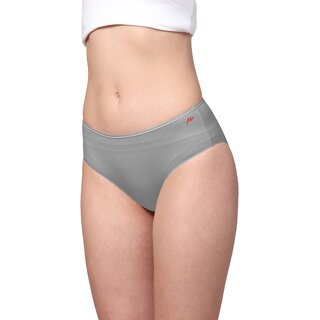 Ashleyandalvis Bamboo Micro Modal, Anti Bacterial, Skinny Soft, Premium Hipster Women Hipster Grey, Dark Blue Panty (Pack Of 2 )