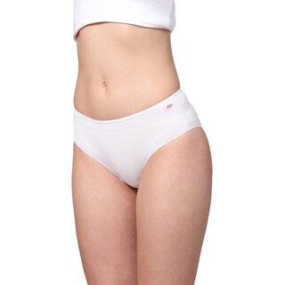 Ashleyandalvis Bamboo Micro Modal, Anti Bacterial, Skinny Soft, Premium Hipster Women Hipster White, Red Panty (Pack Of 2 )