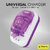 TP TROOPS Universal Mobile Cell Phone Battery Charger Charge Any Cell Phone Battery with Just One Universal