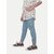 Radprix Track Pant For Boys (Light Blue, Pack Of 1)