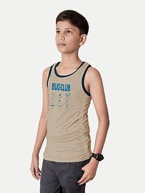 Radprix Vest For Boys Cotton (Beige, Pack Of 1)