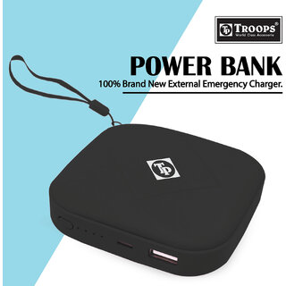                       TP TROOPS 6500 mAh Mini battery pack Cute Power External Charger Emergency Cubic Pretty battery pack                                              