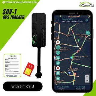                       SAVE ANYVEHICLE SAV-1 GPS Device  (Black)                                              