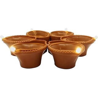 Water Sensor LED Ligh Diya - Decorative Lights, LED Decorative Diya Set, Elegant Design, Battery Operated Diya Light Set Water Sensor LED Ligh Diya - Decorative Lights, LED Decorative Diya Set, Elegant Design, Battery Operated Diya Light Set