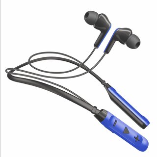                       TP TROOPS 7227 FG 55 Hours Charge Wireless in Ear Bluetooth Colouful Neckband with ENC Mic, 55H Playtime                                              