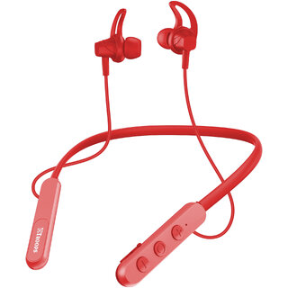                       TP TROOPS 7186 FG 52 Hours Charge Wireless in Ear Bluetooth Neckband with ENC Mic, 52H Playtime, Type-C Fast Charging                                              