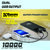 TP TROOPS Power 10000 mAh battery pack with Dual Input(Type C + Micro), Dual USB Output, LED Lite LCD Screen,Indicator