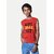 Radprix Vest For Boys Pure Cotton (Red, Pack Of 1)