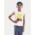 Radprix Vest For Boys Cotton (White, Pack Of 1)