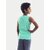 Radprix Vest For Boys Cotton (Light Green, Pack Of 1)