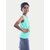 Radprix Vest For Boys Cotton (Light Green, Pack Of 1)