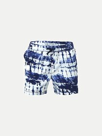 Rad Prix Short For Girls Casual Dyed/Washed Pure Cotton (Blue, Pack Of 1)
