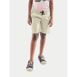                       Rad Prix Short For Boys Casual Solid Pure Cotton (Silver, Pack Of 1)                                              