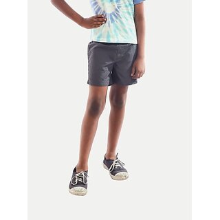                       Rad Prix Short For Boys Casual Solid Pure Cotton (Black, Pack Of 1)                                              