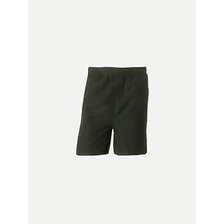                       Rad Prix Short For Boys Casual Solid Pure Cotton (Black, Pack Of 1)                                              