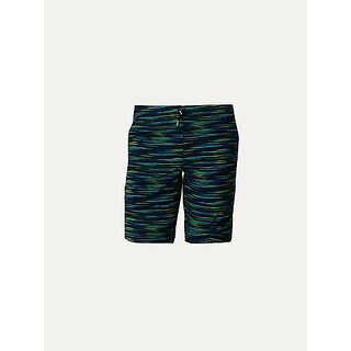                       Rad Prix Short For Boys Casual Printed Pure Cotton (Dark Blue, Pack Of 1)                                              