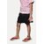 Rad Prix Short For Girls Casual Solid Pure Cotton (Black, Pack Of 1)