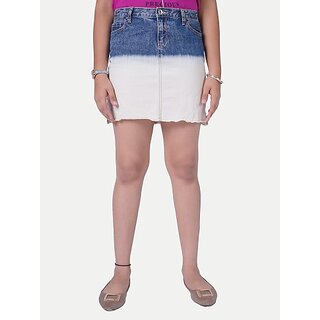                       Rad Prix Short For Girls Casual Solid Pure Cotton (White, Pack Of 1)                                              