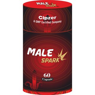                       Revitalize Your Day with Cipzer Male Spark  Energy Support 60 Capsules for Enhanced Vitality and Stamina                                              