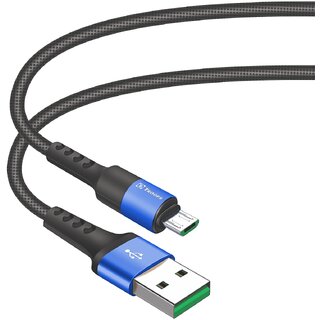                      TP TROOPS 1.2A Micro USB Data  Charging Cable, Made in India, Data Sync, Durable 1.2-Meter Long USB Cable for Micro USB                                              