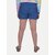 Rad Prix Short For Girls Casual Solid Pure Cotton (Blue, Pack Of 1)