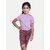 Rad Prix Short For Girls Casual Solid Pure Cotton (Brown, Pack Of 1)