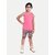 Rad Prix Short For Girls Casual Solid Pure Cotton (Pink, Pack Of 1)