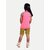 Rad Prix Short For Girls Casual Printed Pure Cotton (Brown, Pack Of 1)