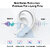 TP TROOPS TWS Earbuds with Bluetooth 5.0 + EDR Sable Connection,Smart Touch Control,Type-C Charging, IPX4 Rated SweatPro