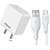 TP TROOPSFast Charger Fusion Charge 15W Mobile Charger USB Ports, Smart Protection System, Fast Charging