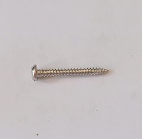 Stainless Steel Rust Free Pan Head Screw Industrial Use Size 35 mm x 8 (1.37 inch) Pack of 50 Pieces in Box